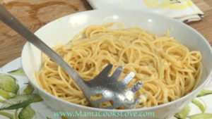 Spaghetti al Limone - Lemon Spaghetti