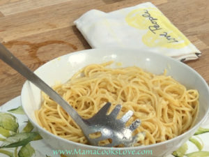 Spaghetti al Limone - Lemon Spaghetti